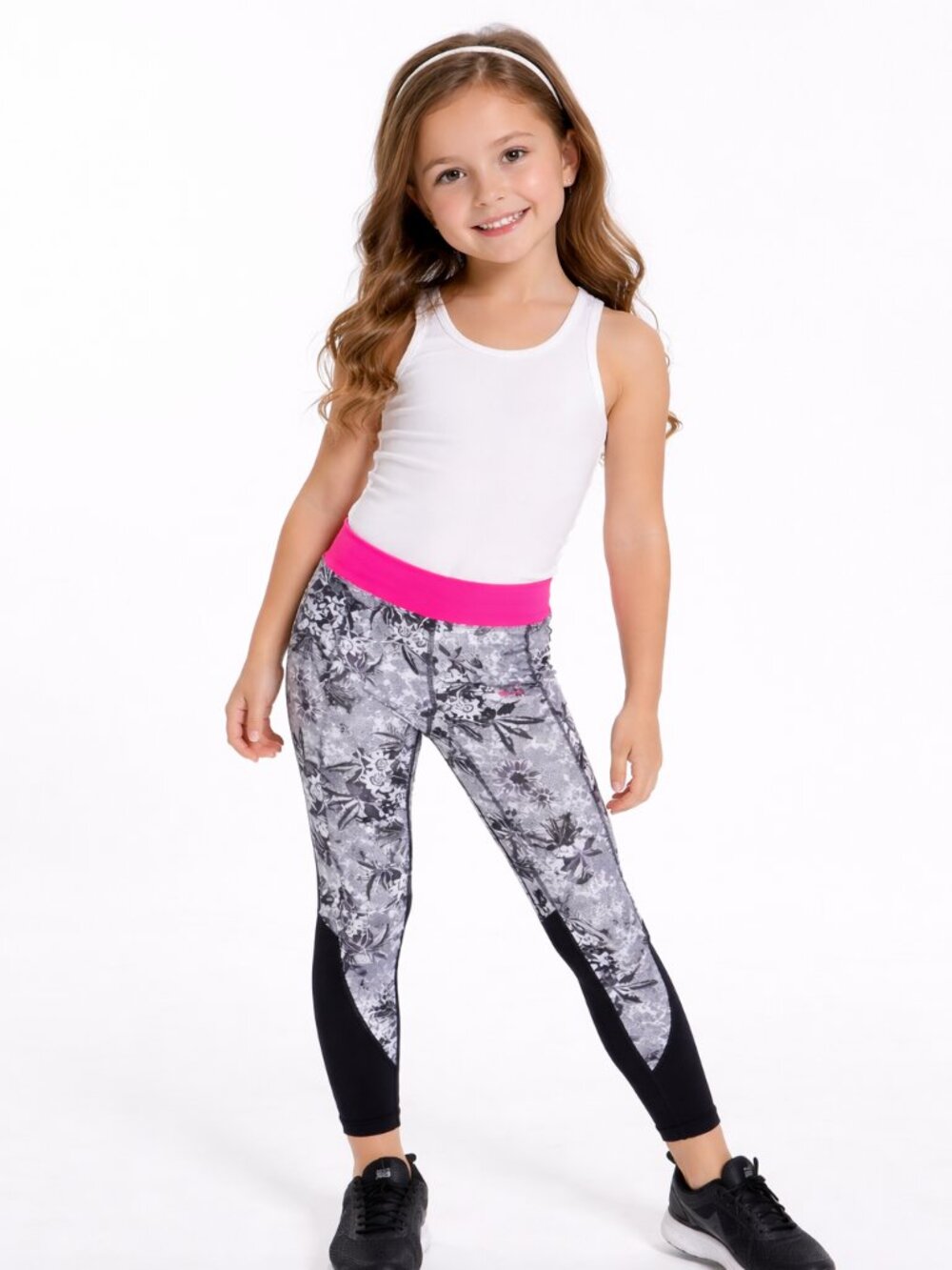 Puma Girl's Girls Yoga Pants Black Size 6 NWT